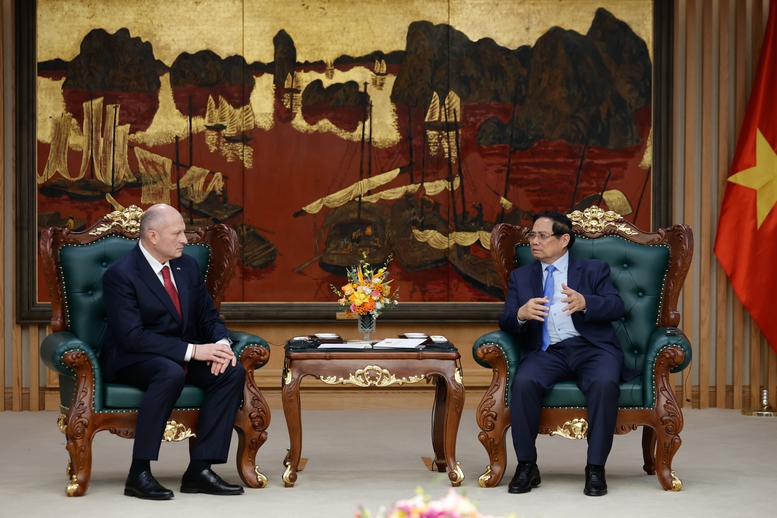 Thủ tướng Phạm Minh Chính tiếp Bộ trưởng Bộ Tình trạng khẩn cấp Liên bang Nga- Ảnh 2.