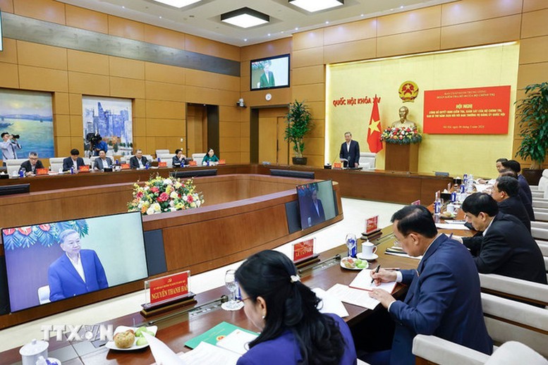 Công bố quyết định kiểm tra, giám sát đối với Ban Thường vụ Đảng ủy Quốc hội- Ảnh 2.