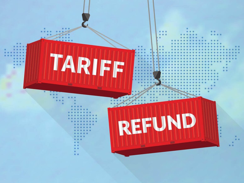 THUẾ QUAN HOA KỲ: Thực hiện hoàn 166 tỷ USD tiền thuế thế nào?- Ảnh 1.