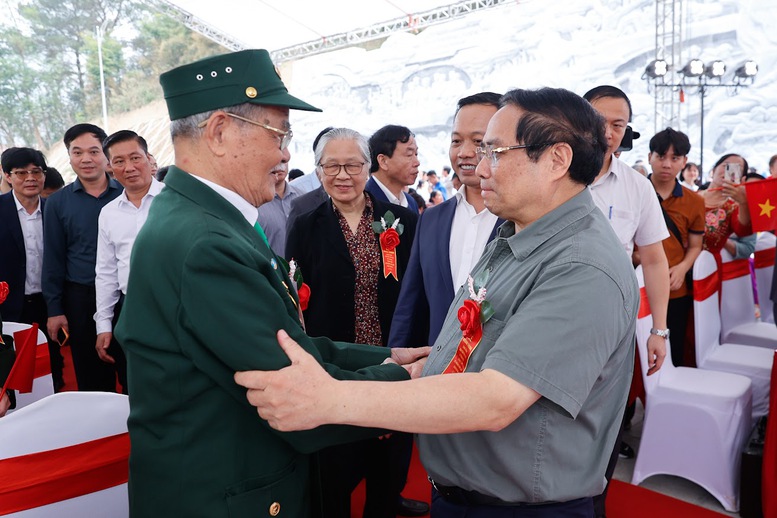 Thủ tướng Phạm Minh Chính dự lễ khánh thành dự án bảo tồn, tôn tạo di tích Him Lam- Ảnh 2.