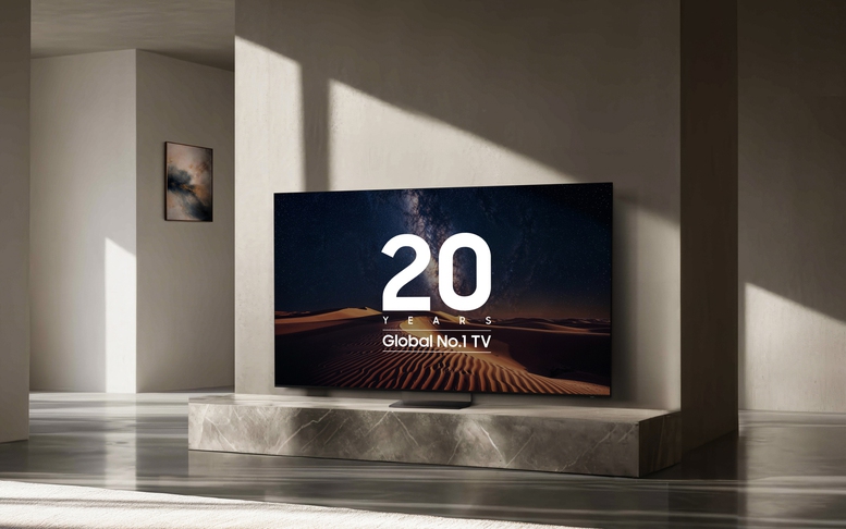 Samsung dẫn đầu thị trường tivi toàn cầu