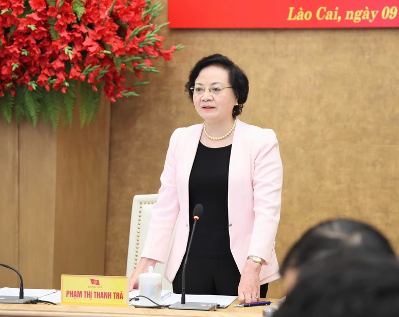 C&ocirc;ng bố quyết định kiểm tra, gi&aacute;m s&aacute;t của Bộ Ch&iacute;nh trị, Ban B&iacute; thư đối với Ban Thường vụ Tỉnh ủy L&agrave;o Cai- Ảnh 2.