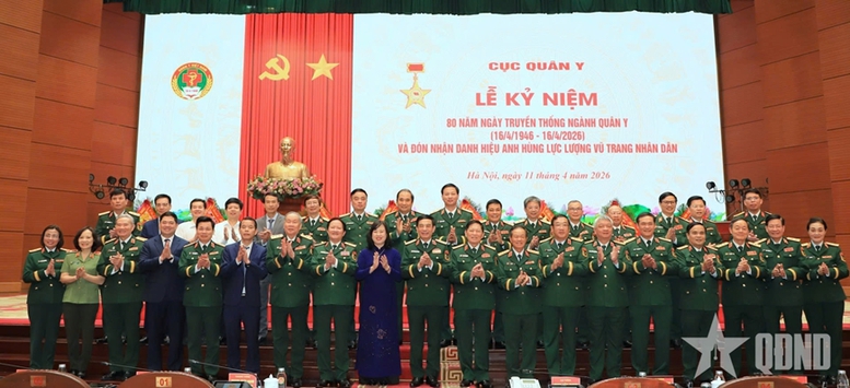 Cục Quân y đón nhận Danh hiệu Anh hùng Lực lượng vũ trang nhân dân- Ảnh 4.