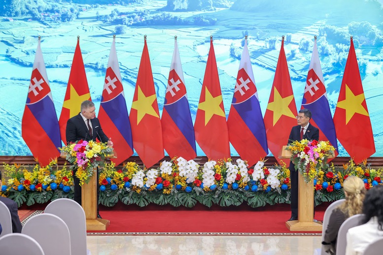 Tuyên bố chung về thiết lập quan hệ đối tác chiến lược giữa Việt Nam và Slovakia- Ảnh 1.