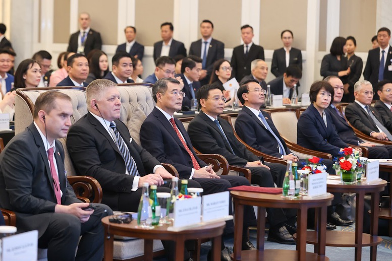 Thủ tướng Lê Minh Hưng và Thủ tướng Robert Fico dự Diễn đàn doanh nghiệp Việt Nam – Slovakia- Ảnh 2.