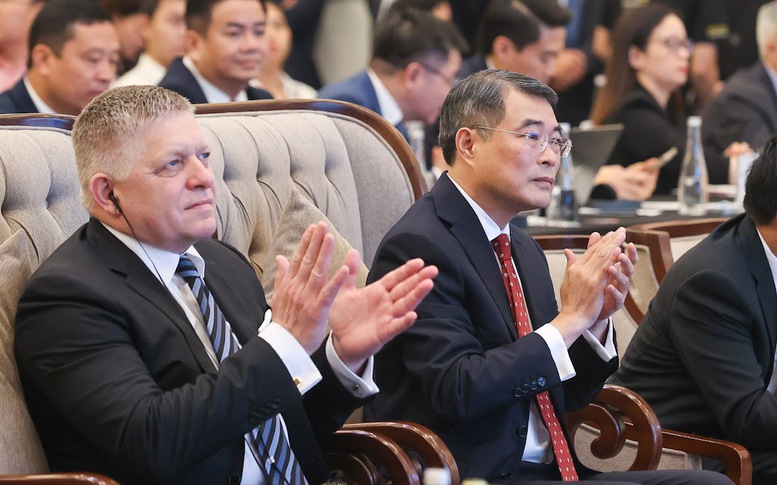 Thủ tướng Lê Minh Hưng và Thủ tướng Robert Fico dự Diễn đàn doanh nghiệp Việt Nam – Slovakia