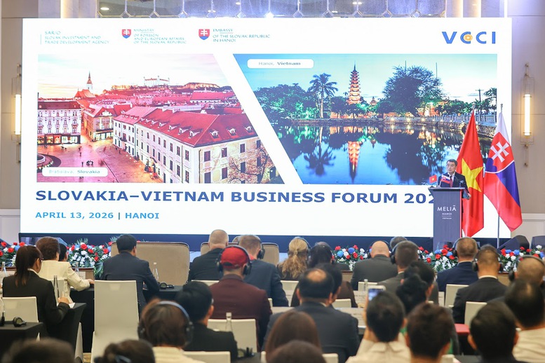 Thủ tướng Lê Minh Hưng và Thủ tướng Robert Fico dự Diễn đàn doanh nghiệp Việt Nam – Slovakia- Ảnh 4.