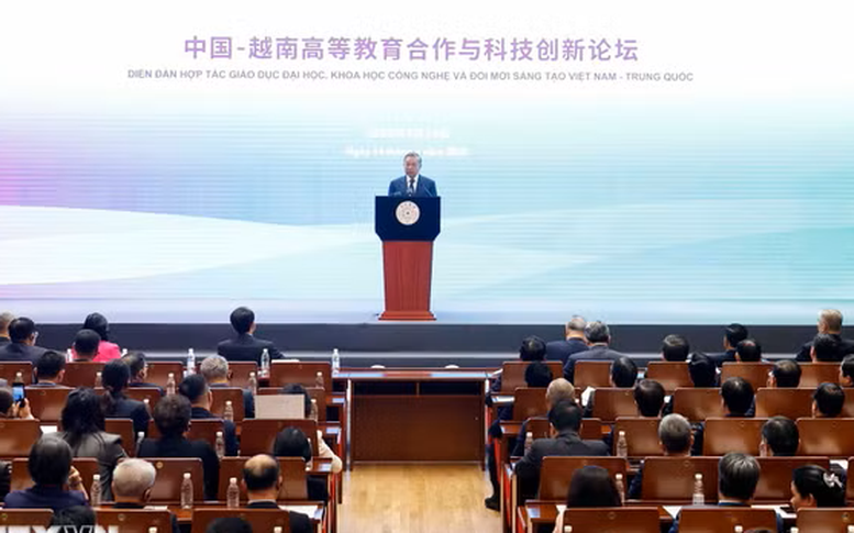 Tổng Bí thư, Chủ tịch nước Tô Lâm phát biểu chính sách tại Đại học Thanh Hoa (Trung Quốc)