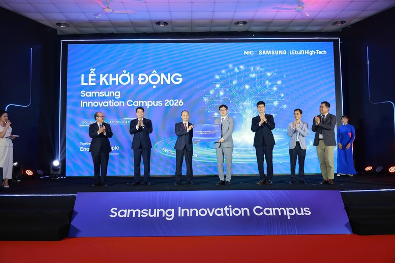 Lần đầu tiên đào tạo bán dẫn được đưa vào chương trình Samsung Innovation Campus- Ảnh 3. Lần đầu tiên đào tạo bán dẫn được đưa vào chương trình Samsung Innovation Campus- Ảnh 3.