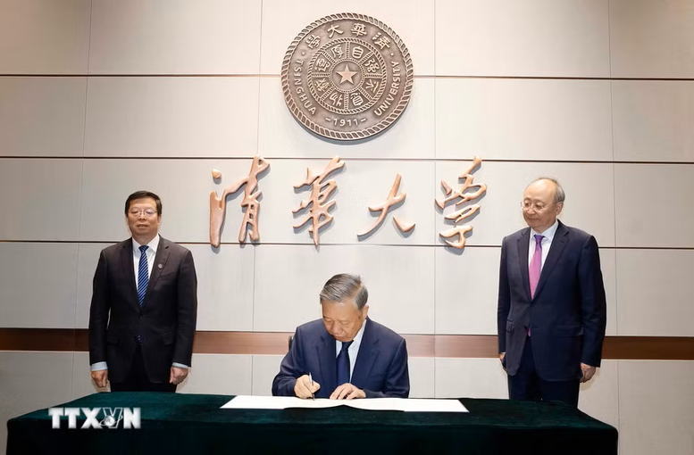 Tổng Bí thư, Chủ tịch nước Tô Lâm phát biểu chính sách tại Đại học Thanh Hoa (Trung Quốc)- Ảnh 3. Tổng Bí thư, Chủ tịch nước Tô Lâm phát biểu chính sách tại Đại học Thanh Hoa (Trung Quốc)- Ảnh 3.