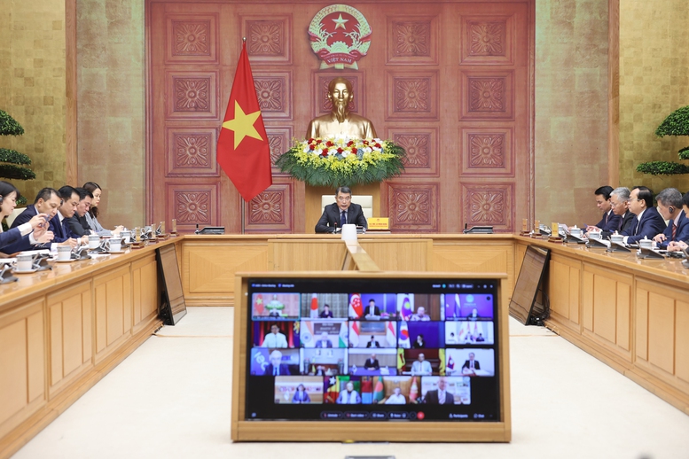 Thủ tướng L&ecirc; Minh Hưng tham dự Hội nghị Thượng đỉnh AZEC mở rộng về tự chủ năng lượng- Ảnh 2.