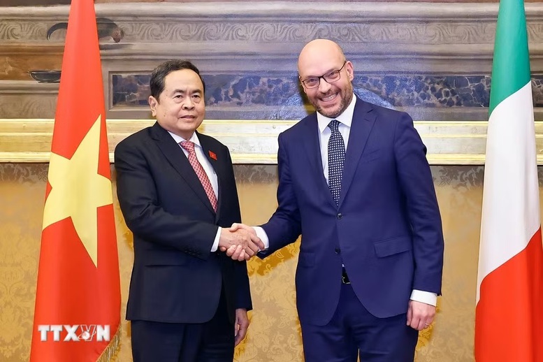 Quyết tâm làm sâu sắc và thúc đẩy thực chất hơn nữa quan hệ Việt Nam-Italy- Ảnh 1. Quyết tâm làm sâu sắc và thúc đẩy thực chất hơn nữa quan hệ Việt Nam-Italy- Ảnh 1.