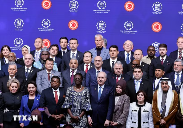 Chủ tịch Quốc hội Trần Thanh Mẫn dự Lễ khai mạc Đại hội đồng lần thứ 152 của Liên minh Nghị viện Thế giới- Ảnh 1. Chủ tịch Quốc hội Trần Thanh Mẫn dự Lễ khai mạc Đại hội đồng lần thứ 152 của Liên minh Nghị viện Thế giới- Ảnh 1.