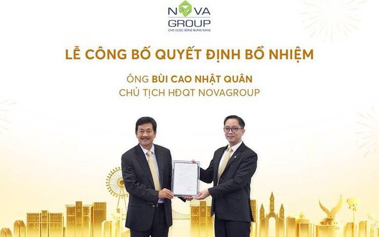 NovaGroup chuyển giao thế hệ lãnh đạo, định hình giai đoạn phát triển mới