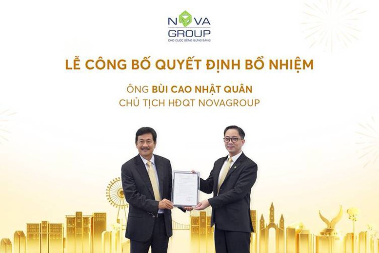 NovaGroup chuyển giao thế hệ lãnh đạo, định hình giai đoạn phát triển mới- Ảnh 1.