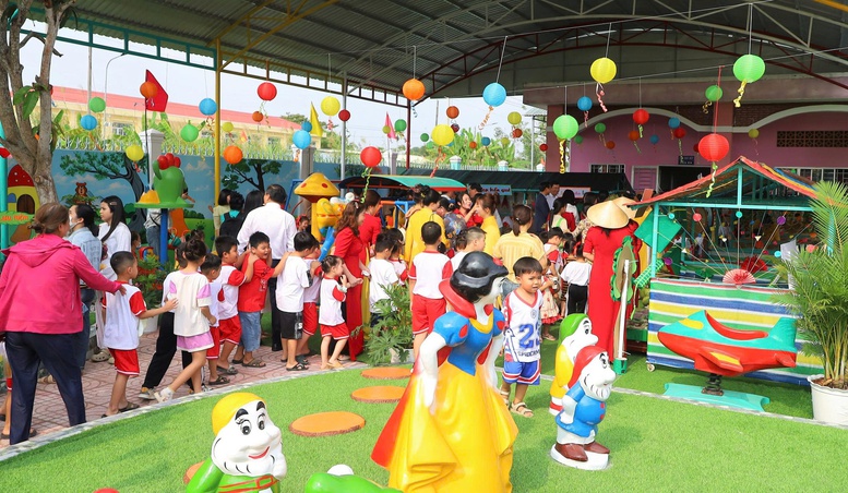 Khánh thành khu vui chơi cho mẫu giáo tại Cần Thơ- Ảnh 3.