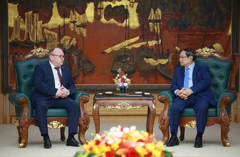 Thủ tướng Phạm Minh Chính tiếp Chủ tịch Ủy ban Giám định tư pháp Belarus- Ảnh 2.
