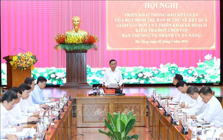 Thông qua Báo cáo kết quả giám sát đợt 1 đối với Ban Thường vụ Thành ủy Đà Nẵng