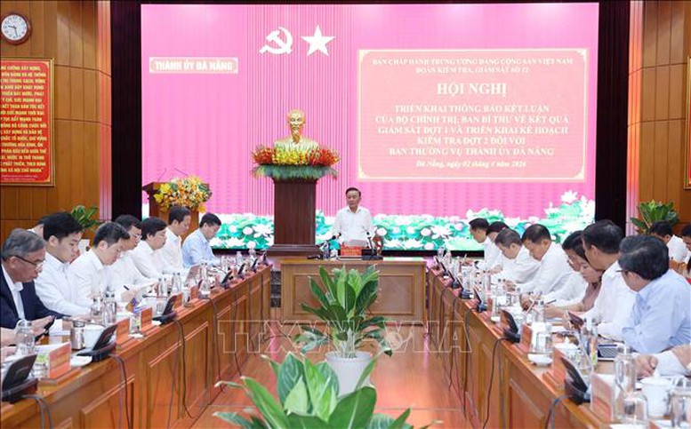 Thông qua Báo cáo kết quả giám sát đợt 1 đối với Ban Thường vụ Thành uỷ Đà Nẵng- Ảnh 2.