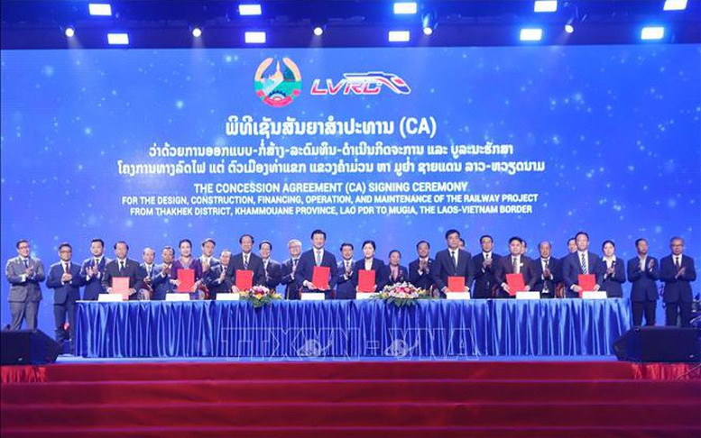 Dự án đường sắt Lào-Việt Nam giúp Lào mở rộng cánh cửa hội nhập