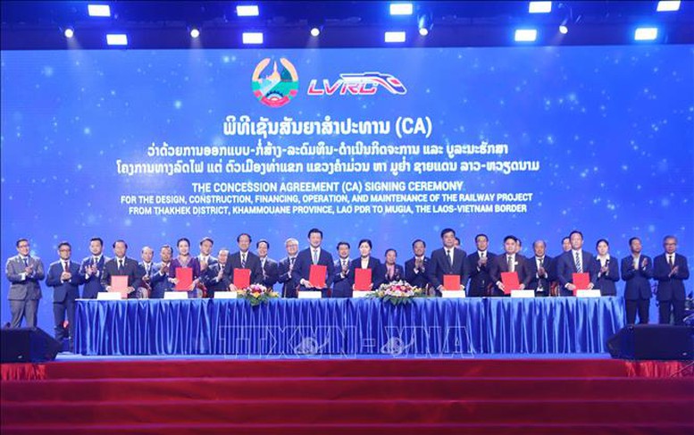 Dự án đường sắt Lào-Việt Nam giúp Lào mở rộng cánh cửa hội nhập- Ảnh 1.