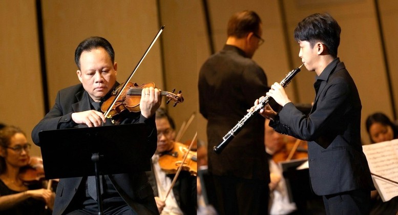 Những màn song tấu ấn tượng của hòa nhạc "Melodies of Triumph"- Ảnh 2.