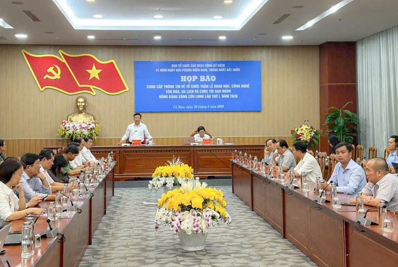 Cà Mau tổ chức Tuần lễ Khoa học, công nghệ, văn hóa, du lịch quy mô lớn năm 2026- Ảnh 2.