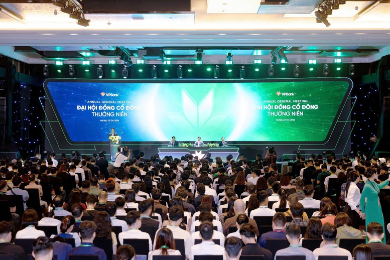 Đại hội cổ đông VPBank 2026: Thông qua tăng vốn, đặt mục tiêu tăng trưởng cao- Ảnh 1.