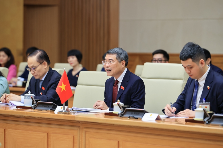 Thủ tướng Lê Minh Hưng hội kiến Tổng thống Hàn Quốc- Ảnh 4.