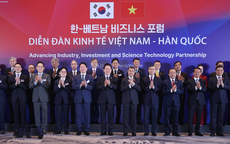 Thủ tướng Lê Minh Hưng: Nâng hợp tác Việt Nam -Hàn Quốc từ đối tác kinh tế-đầu tư sang đối tác cùng kiến tạo tương lai