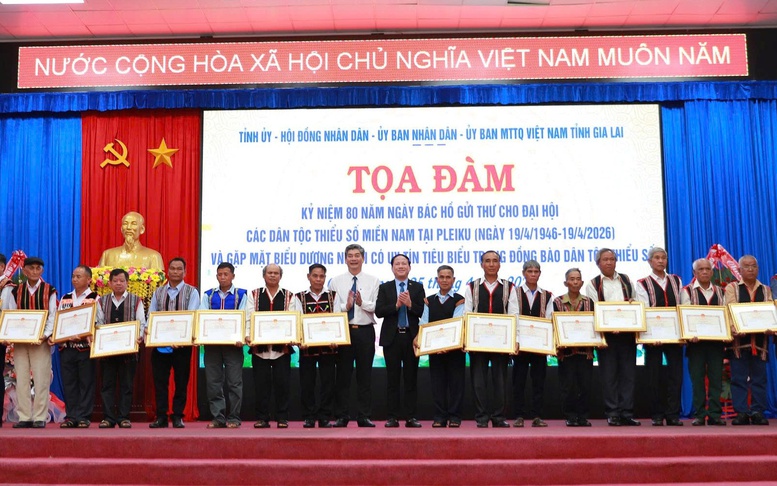 Gia Lai: Kỷ niệm 80 năm Ngày Bác Hồ gửi thư cho Đại hội các dân tộc thiểu số miền Nam