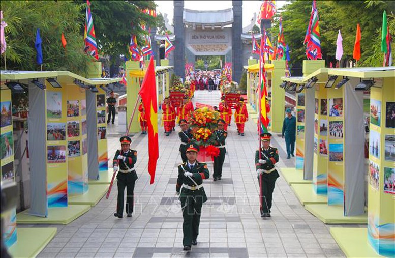 Trang trọng Lễ giỗ Quốc Tổ Hùng Vương tại các địa phương- Ảnh 10.