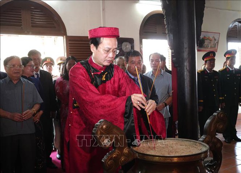 Trang trọng Lễ giỗ Quốc Tổ Hùng Vương tại các địa phương- Ảnh 6.