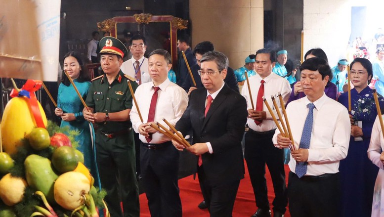 Trang trọng Lễ giỗ Quốc Tổ Hùng Vương tại các địa phương- Ảnh 2.