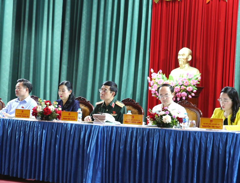 Phó Thủ tướng, Bộ trưởng Bộ Quốc phòng Phan Văn Giang tiếp xúc cử tri tỉnh Thái Nguyên- Ảnh 2.