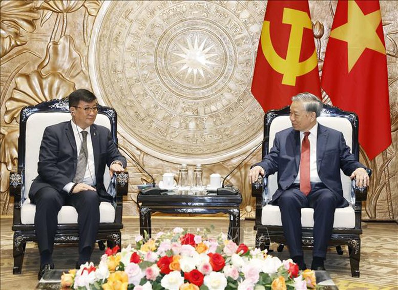 Tổng Bí thư, Chủ tịch nước Tô Lâm tiếp Đại sứ Mông Cổ- Ảnh 3.