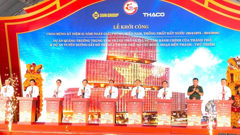 TPHCM khởi công loạt dự án trọng điểm, định hình siêu đô thị tầm vóc quốc tế- Ảnh 1.