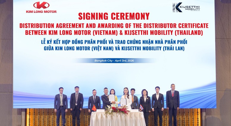Chính thức đặt chân vào thị trường Thái Lan, KIM LONG MOTOR thiết lập nhà phân phối đầu tiên tại Đông Nam Á- Ảnh 3.