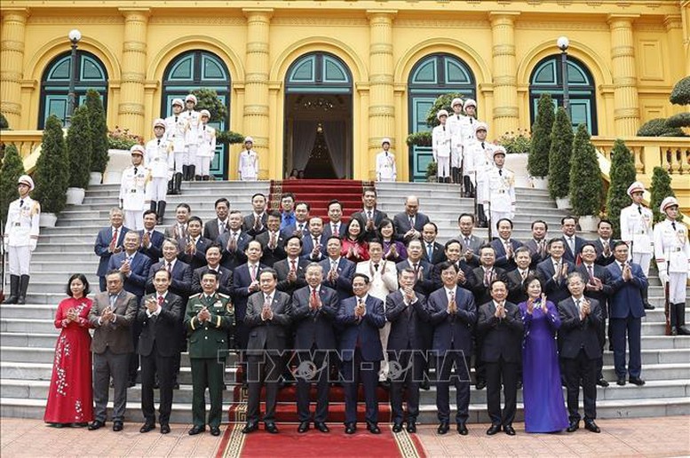 Tổng Bí thư, Chủ tịch nước chủ trì hội nghị công bố các quyết định đối với Chính phủ- Ảnh 8.