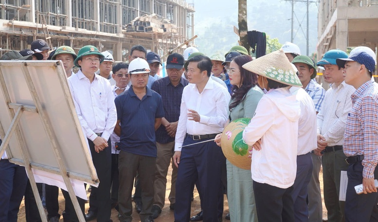 Quảng Trị tập trung nguồn lực đẩy nhanh tiến độ các trường nội trú vùng biên giới- Ảnh 1.