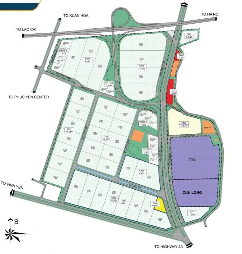 Phú Thọ xây dựng Khu công nghiệp Phúc Yên gần 2.000 tỷ đồng- Ảnh 1.