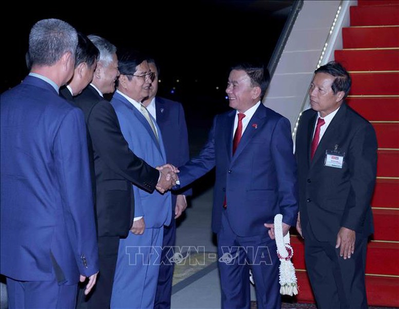 Thường trực Ban Bí thư Trần Cẩm Tú bắt đầu thăm chính thức Vương quốc Campuchia- Ảnh 2.