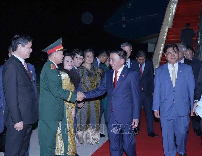 Thường trực Ban Bí thư Trần Cẩm Tú bắt đầu thăm chính thức Vương quốc Campuchia- Ảnh 3.