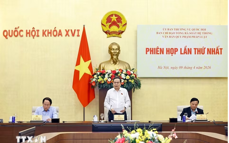 Chủ tịch Quốc hội Trần Thanh Mẫn chủ trì Phiên họp về tổng rà soát văn bản quy phạm pháp luật