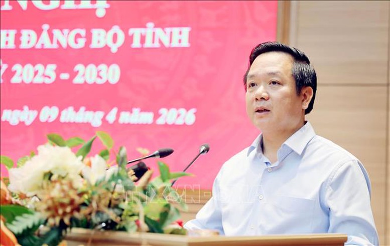 Đồng chí Phạm Quang Ngọc được bầu giữ chức Bí thư Tỉnh ủy Hưng Yên- Ảnh 1.