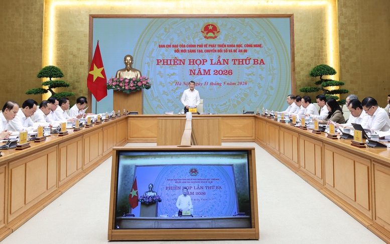 Thủ tướng chủ trì Phiên họp Ban Chỉ đạo về phát triển khoa học công nghệ, đổi mới sáng tạo, chuyển đổi số và Đề án 06