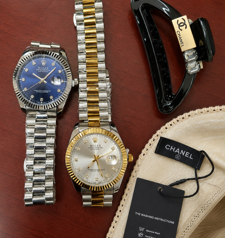 Hải quan bắt lô hàng giả Gucci, Chanel, Rolex trị giá tiền tỷ- Ảnh 1.