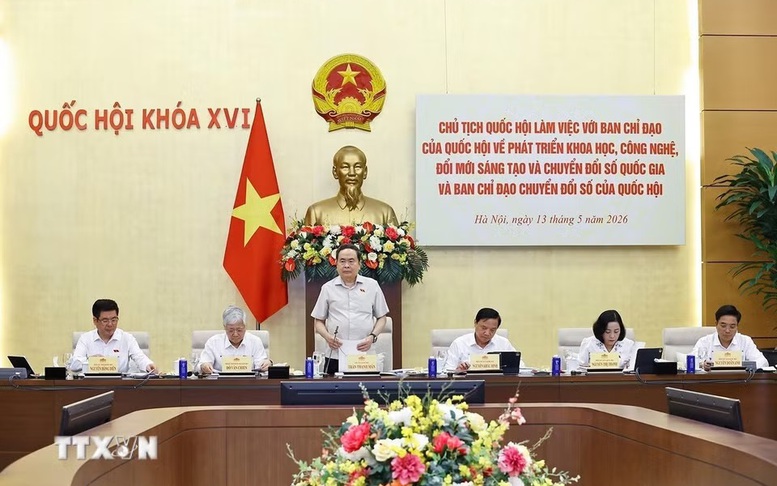 Chủ tịch Quốc hội Trần Thanh Mẫn: Chuyển đổi số thực chất, nâng cao hiệu quả hoạt động của Quốc hội