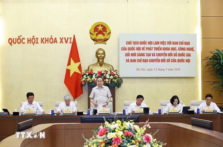 Chủ tịch Quốc hội Trần Thanh Mẫn: Chuyển đổi số thực chất, nâng cao hiệu quả hoạt động của Quốc hội- Ảnh 2.