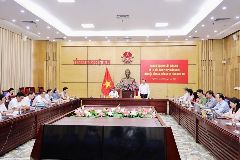 Thi tốt nghiệp THPT 2026: Siết chặt việc quán triệt quy chế để phòng ngừa vi phạm- Ảnh 3.